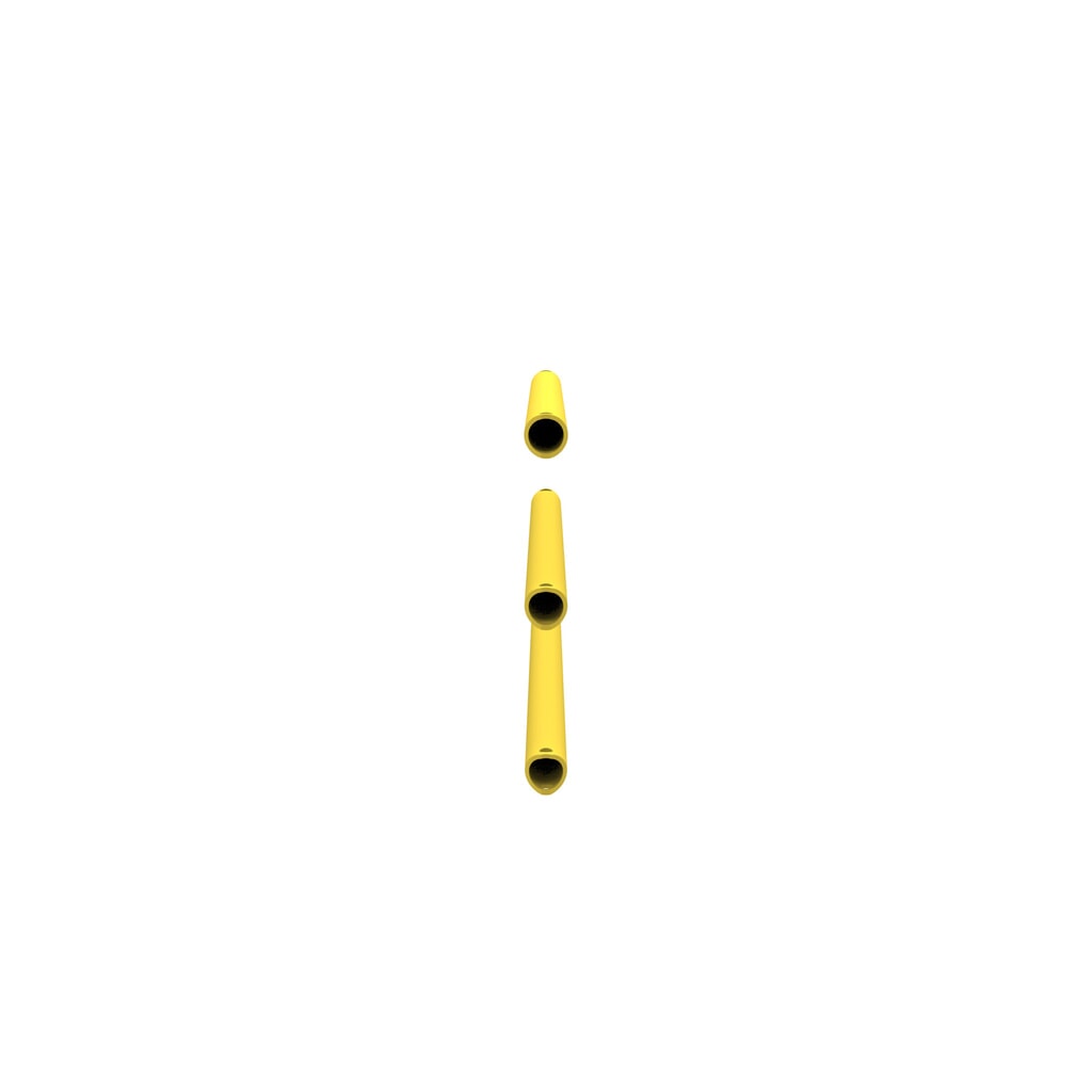 Produktabbildung Nr. 3: Dancop Holmsatz für Sicherheitsgeländer "Delta", Innen- und Aussenbereich, 3 x 350  - 1.510 mm, individueller Zuschnitt