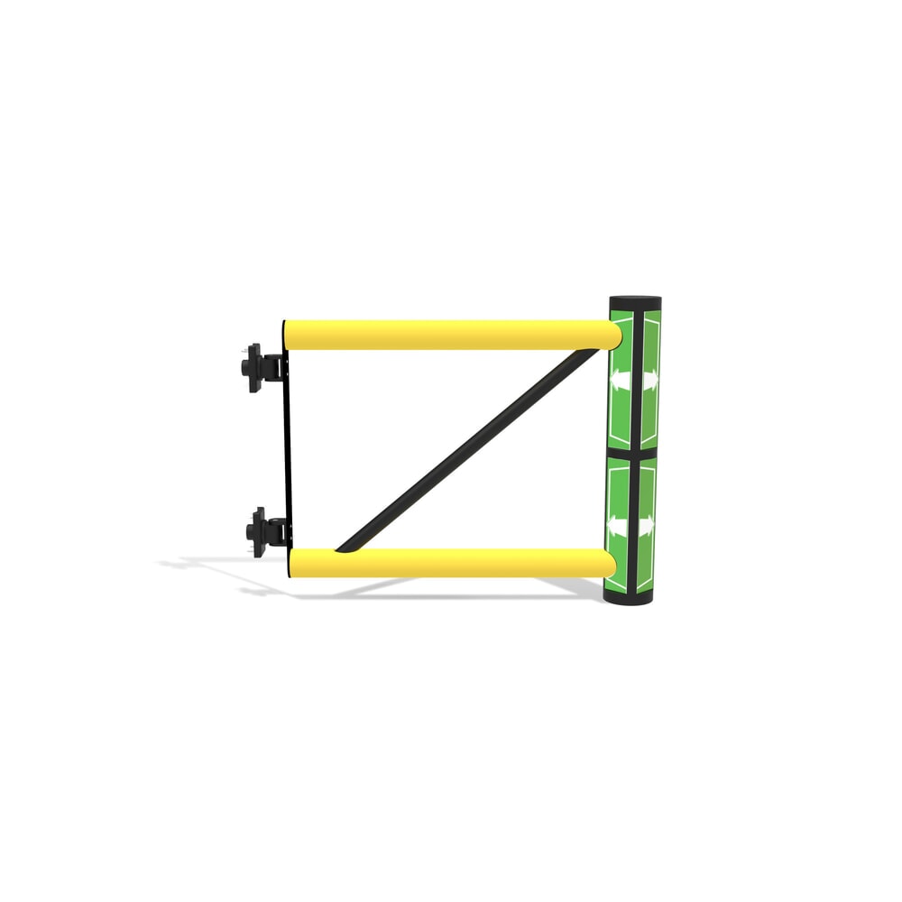 Produktabbildung: Dancop Schwingtür für Rammschutzgeländer "Delta", Innen- und Aussenbereich, HxB  1.200 x 800 mm