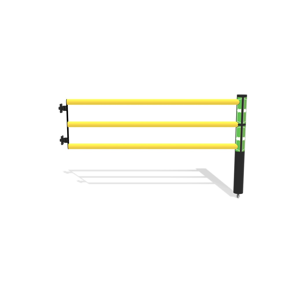 Dancop Schwingtür für Rammschutzgeländer "Delta", Innen- und Aussenbereich, HxB 1.200 x 2.000 mm Produktabbildung: Dancop Schwingtür für Rammschutzgeländer "Delta", Innen- und Aussenbereich, HxB 1.200 x 2.000 mm