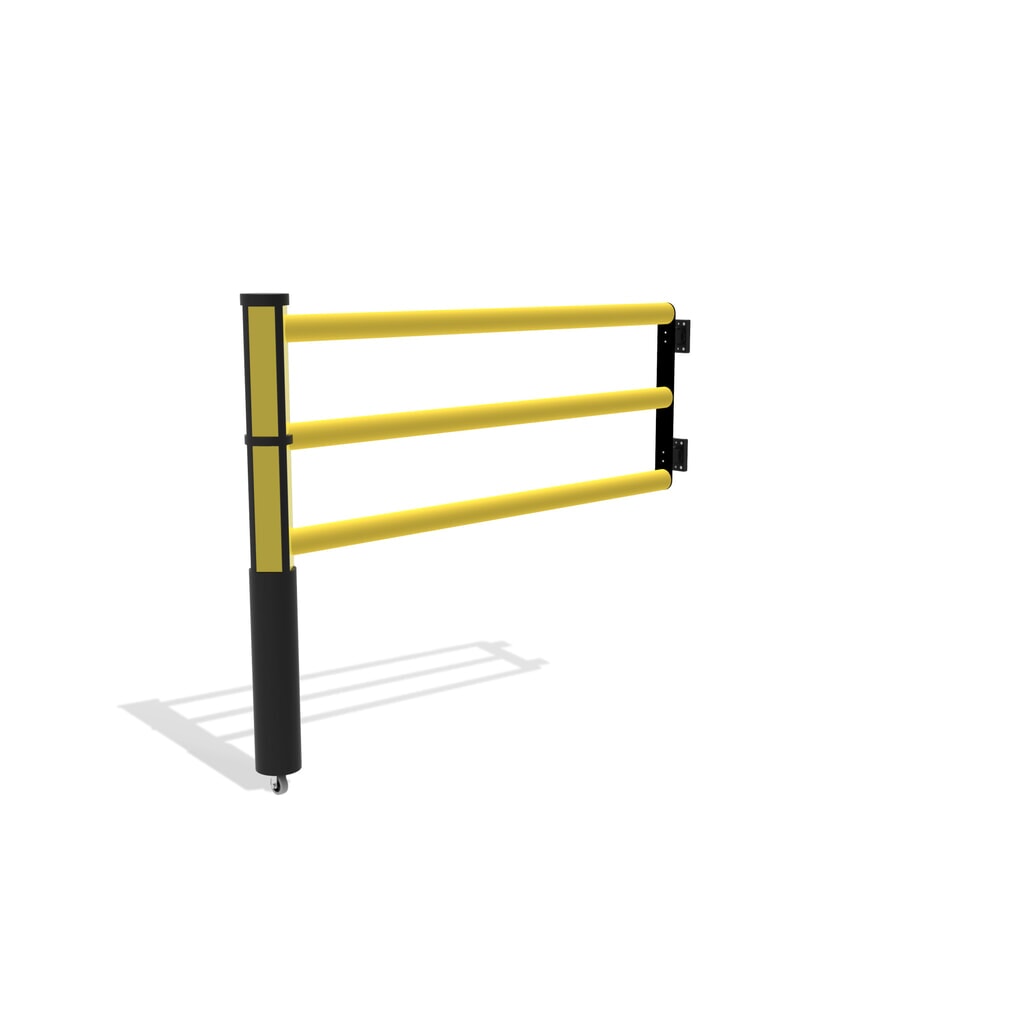 Dancop Schwingtür für Rammschutzgeländer "Delta", Innen- und Aussenbereich, HxB 1.200 x 1.500 mm Produktabbildung Nr. 4: Dancop Schwingtür für Rammschutzgeländer "Delta", Innen- und Aussenbereich, HxB 1.200 x 1.500 mm