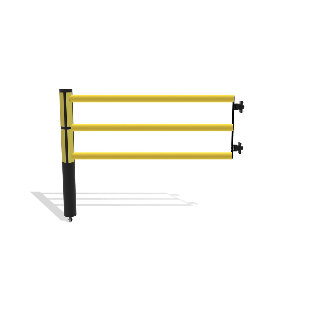 Dancop Schwingtür für Rammschutzgeländer "Delta", Innen- und Aussenbereich, HxB 1.200 x 1.500 mm Produktabbildung Nr. 5: Dancop Schwingtür für Rammschutzgeländer "Delta", Innen- und Aussenbereich, HxB 1.200 x 1.500 mm