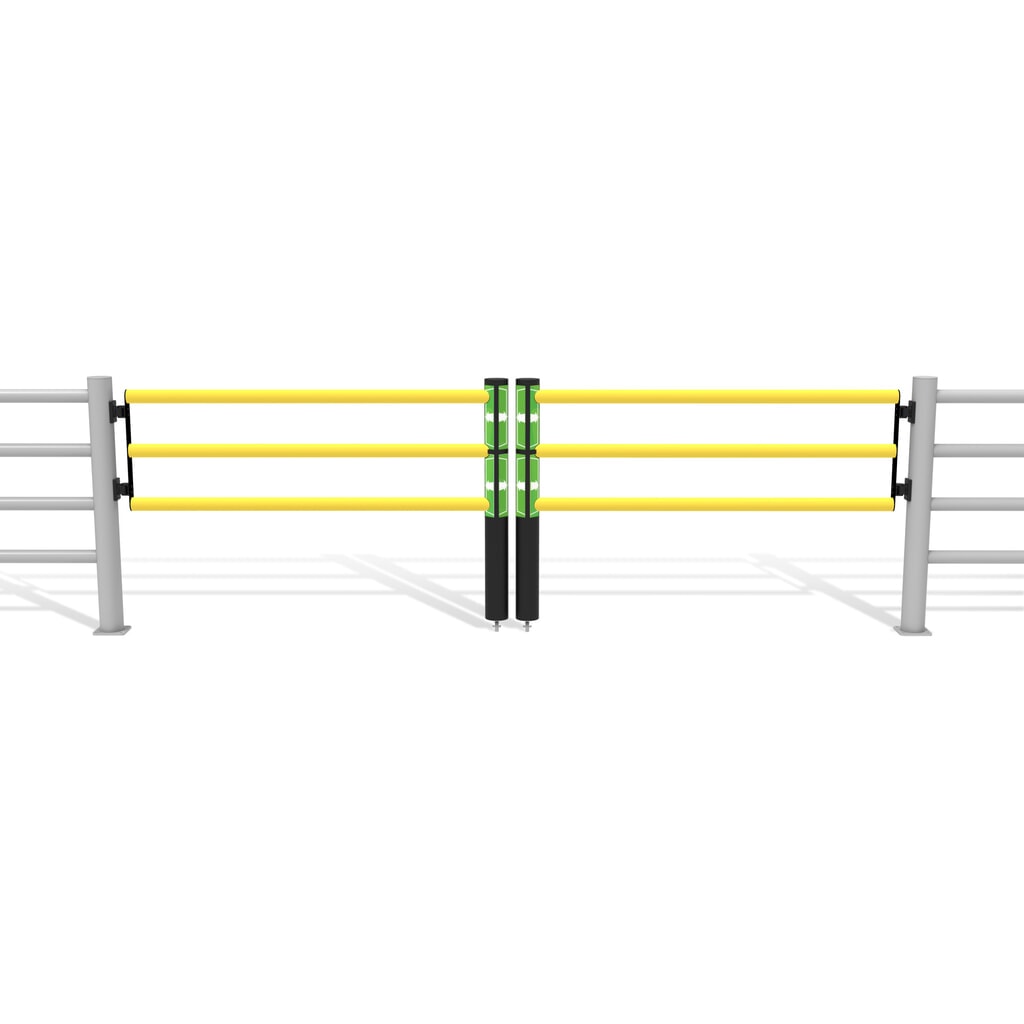 Produktabbildung Nr. 11: Dancop Schwingtür für Rammschutzgeländer "Delta", Innen- und Aussenbereich, HxB  1.200 x 1.750 mm