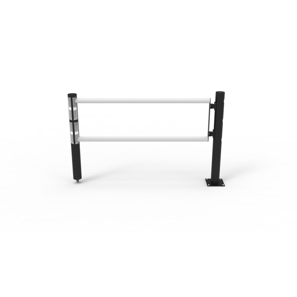 Produktabbildung Nr. 12: Dancop Schwingtür für Rammschutzgeländer "Delta", Innen- und Aussenbereich, HxB  1.200 x 1.750 mm