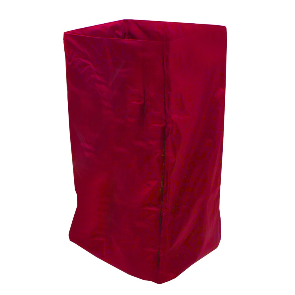 Dauer-Abfallsack, 120 Liter, 730 x 970 mm, rot Produktabbildung: Dauer-Abfallsack, 120 Liter, 730 x 970 mm, rot