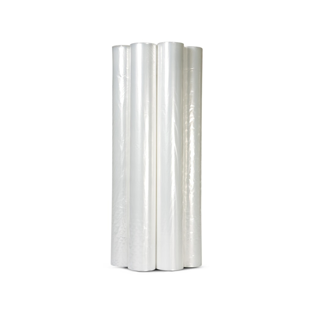 Produktabbildung: Deckblattfolie, transparent, Stärke 40 µm, 200 Blatt/Rolle
