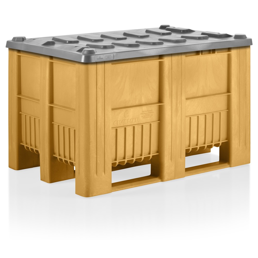 Produktabbildung Nr. 7: Deckel für CRAEMER Palettenbox, 1.200 x 1.000 x 760 mm, grau