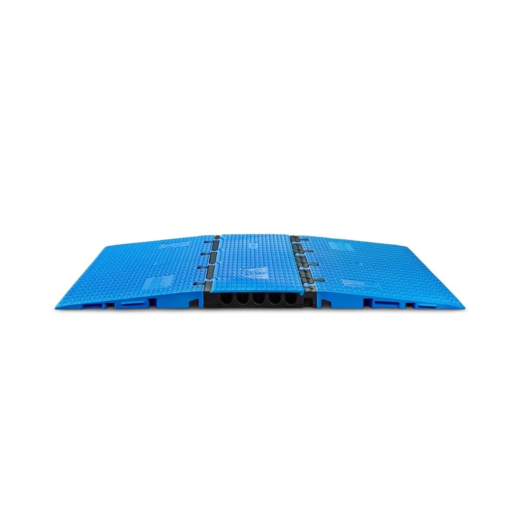 Defender® by Adam Hall Kabelbrücke MIDI 5 2D Rampe, blau Produktabbildung Nr. 5: Defender® by Adam Hall Kabelbrücke MIDI 5 2D Rampe, blau