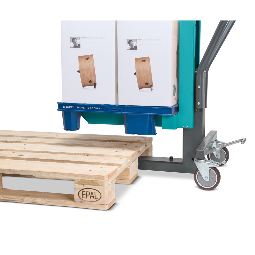Produktabbildung Nr. 7: Display-Palettenheber Ameise® PTM 0.25, Tragkraft 250 kg