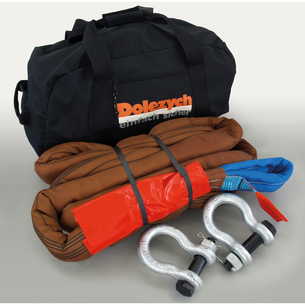Produktabbildung: Dolezych Abschlepp-Set, 3-teilig, inkl. Tasche