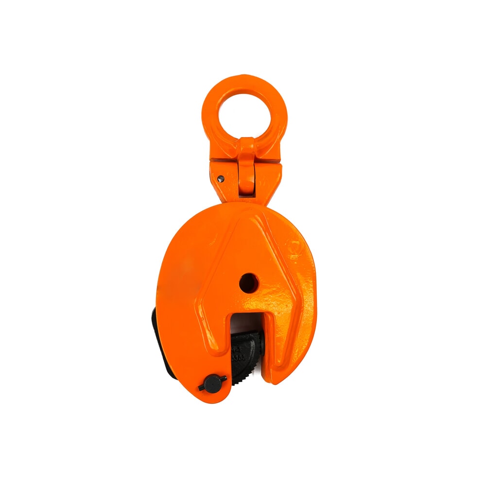 Produktabbildung: Dolezych Flexible Hebeklemme mit Schwenköse bis 0,5 t, Greifbereich 0-15 mm