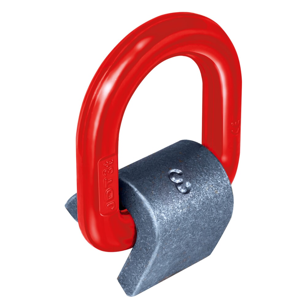 Produktabbildung: Dolezych Ringbock, TK 1.120 kg, Anschweisslasche innen 30 x 41 mm, Materialdicke: 13 mm