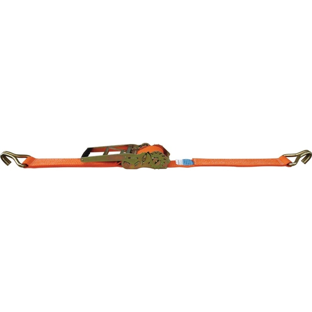 Produktabbildung Nr. 1: Dolezych Zurrgurt DIN EN 12195-2 Länge 6 m Breite 50 mm Getriebezugratsche + Spitzhaken