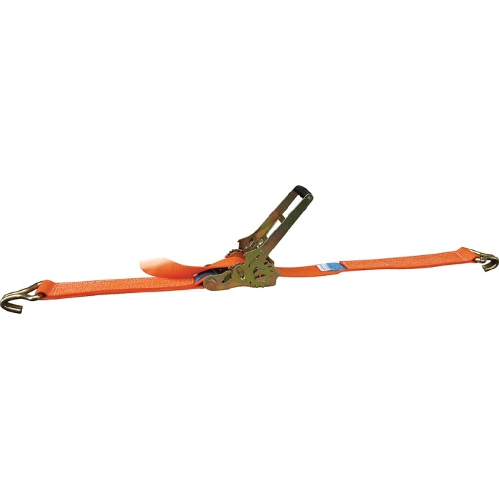 Produktabbildung Nr. 2: Dolezych Zurrgurt DIN EN 12195-2 Länge 6 m Breite 50 mm Getriebezugratsche + Spitzhaken