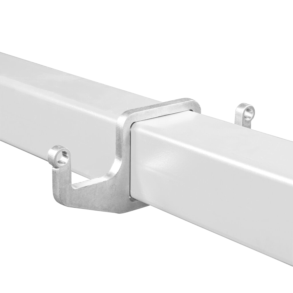 Doppel-Aufhängehaken für Anschlagmittel-Garderobe, verstellbar, verzinkt Produktabbildung: Doppel-Aufhängehaken für Anschlagmittel-Garderobe, verstellbar, verzinkt