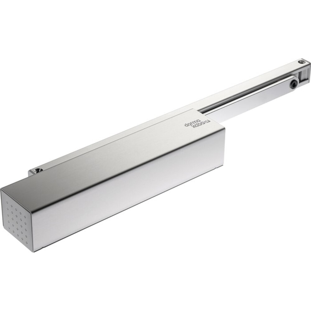Produktabbildung: DORMAKABA Gleitschienen-Türschliesser TS 93 G Basic, silber EN 2-5, Normalmontage Bandgegeseite EN 2-5