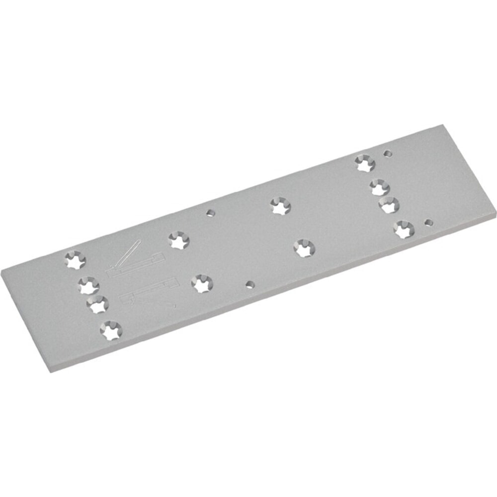 Produktabbildung: DORMAKABA Montageplatte, passend für TS 83 EN 3 - 6, weiss 9016