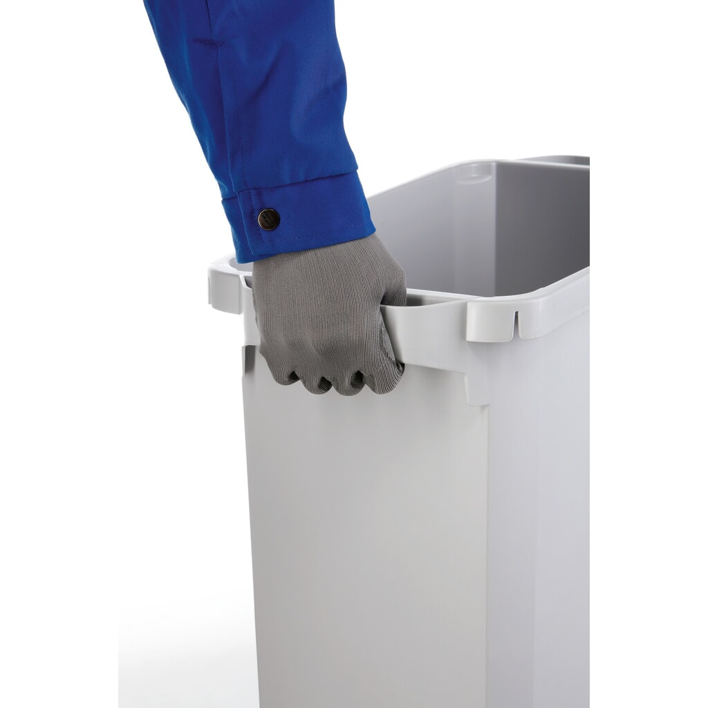 DURABLE Abfallbehälter DURABIN® 60L mit Deckel + Info-Rahmen DURAFRAME®, blau Produktabbildung Nr. 5: DURABLE Abfallbehälter DURABIN® 60L mit Deckel + Info-Rahmen DURAFRAME®, blau