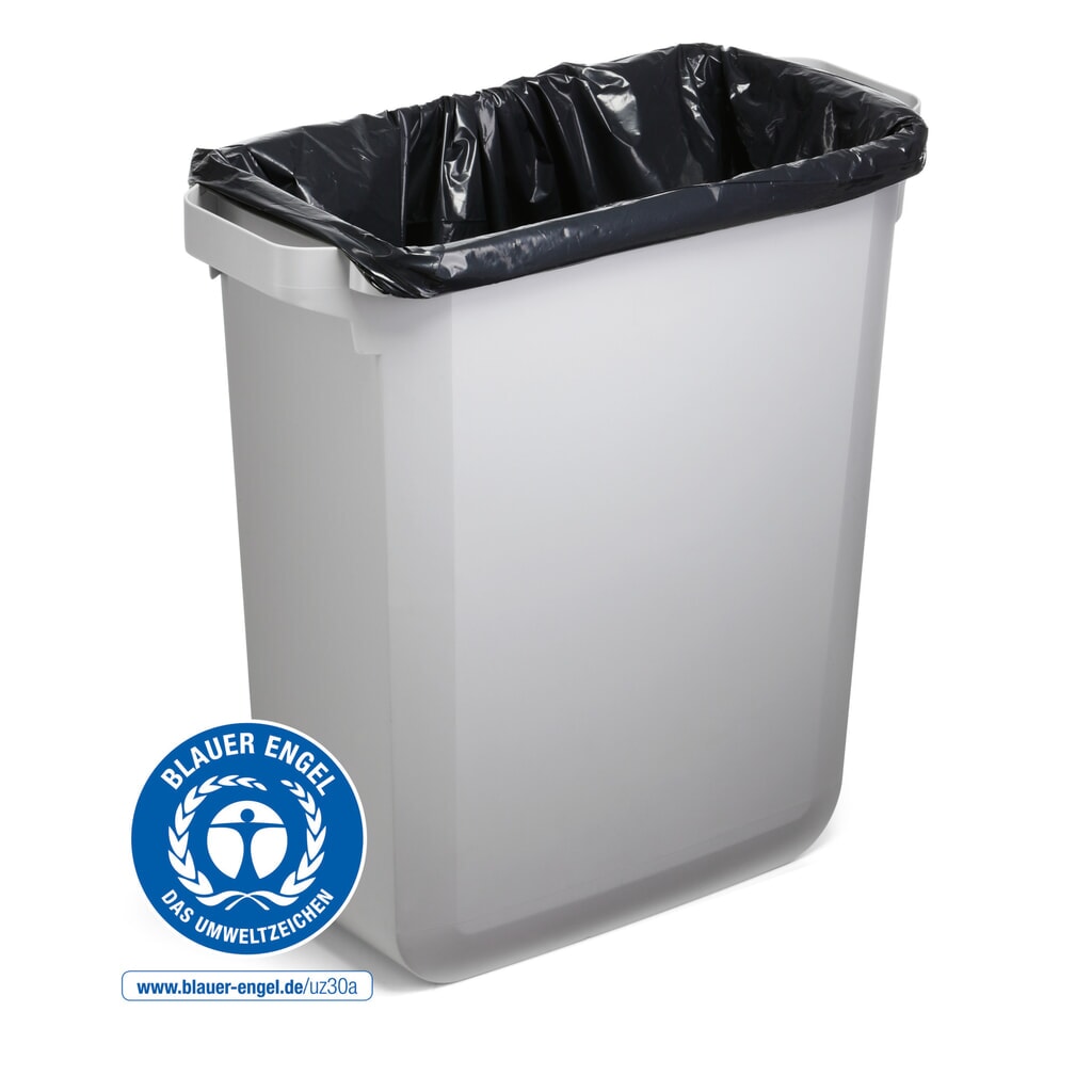 DURABLE Abfallbehälter DURABIN® ECO 60L mit Deckel, grau Produktabbildung Nr. 8: DURABLE Abfallbehälter DURABIN® ECO 60L mit Deckel, grau