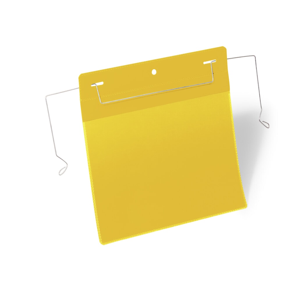 Produktabbildung Nr. 1: DURABLE Drahtbügeltasche A5 quer, gelb