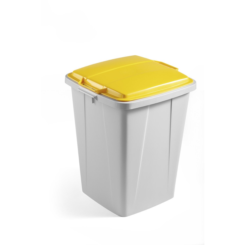 Produktabbildung: DURABLE Durable Abfallbehälter DURABIN 90l Grau/Gelb