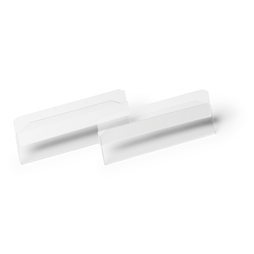 Produktabbildung Nr. 1: DURABLE Etikettentasche HARD COVER, selbstklebend, 100 x 38 mm, 50 Stk/VE