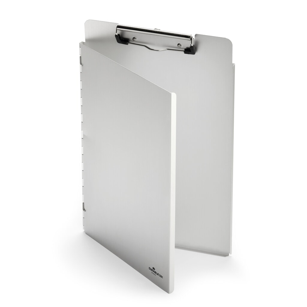 DURABLE Klemmbrett A4 L Alu 12er SET Produktabbildung: DURABLE Klemmbrett A4 L Alu 12er SET