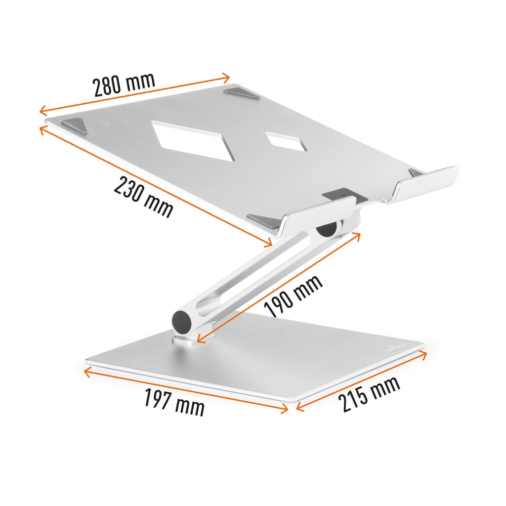 DURABLE Laptop-Ständer RISE Produktabbildung Nr. 2: DURABLE Laptop-Ständer RISE