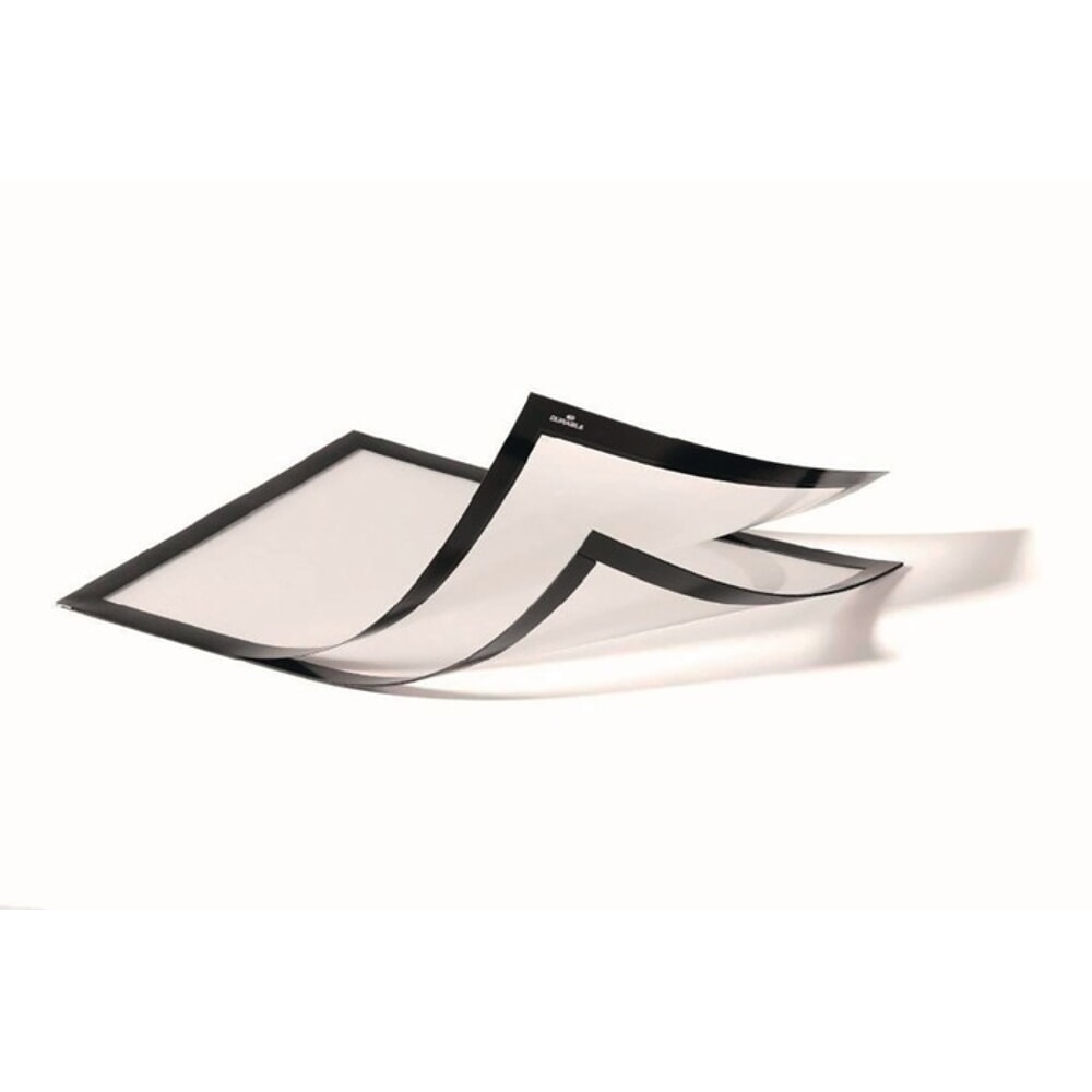 Produktabbildung: DURABLE Magnetrahmen, magnethaftend, DIN A4 schwarz, 2St./Btl.