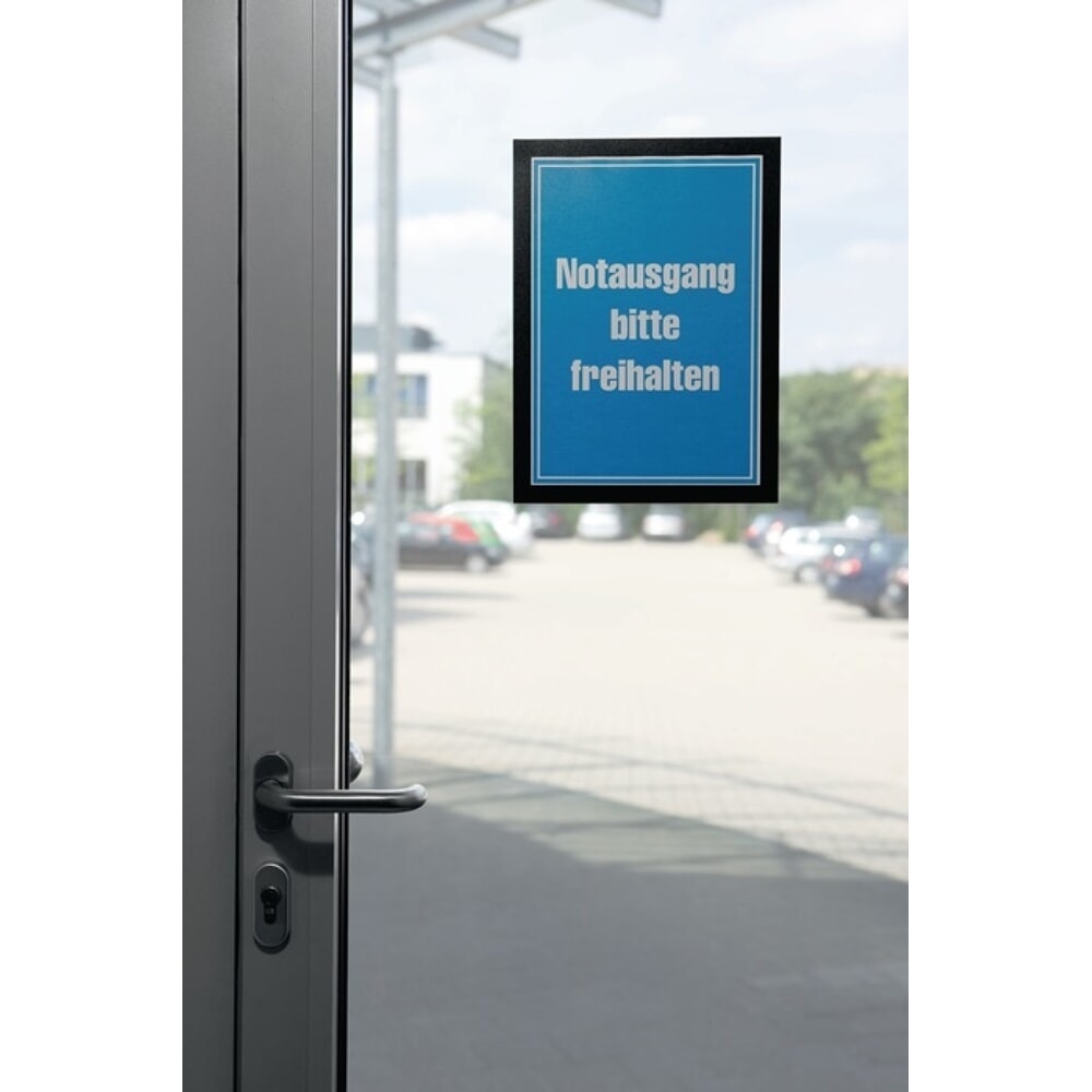 Produktabbildung Nr. 4: DURABLE Magnetrahmen, selbstklebende Rückenfolie, DIN A4 silber, 2 St./VE