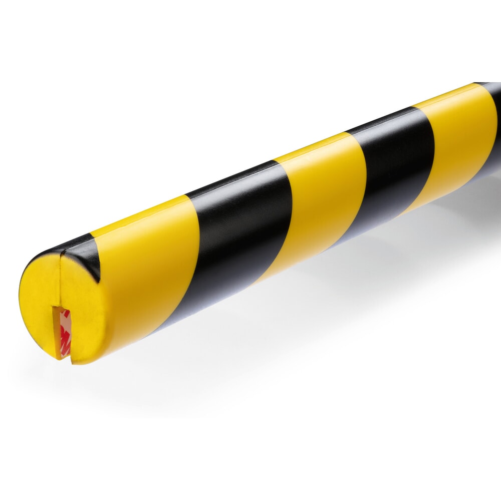 Produktabbildung: DURABLE Prallschutz für Kanten E8R, kreisförmig, aufsteckend, HxL 40 x 1.000 mm