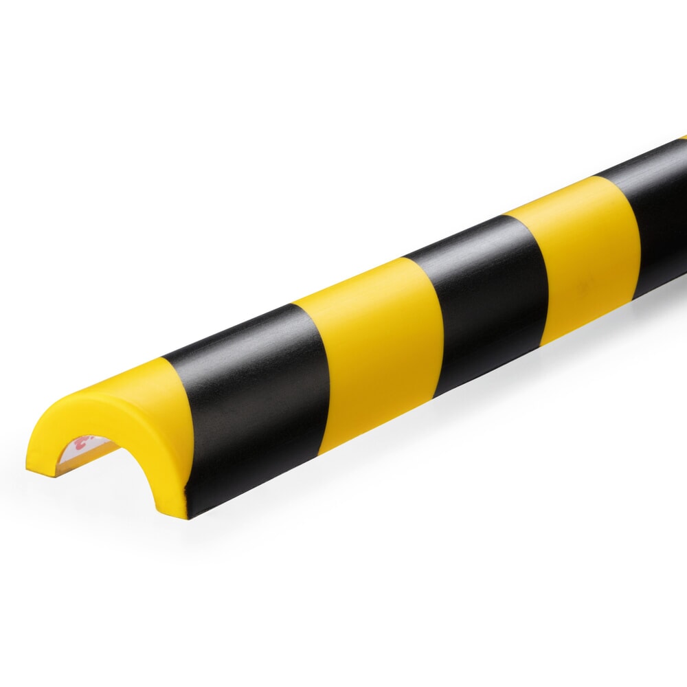 Produktabbildung: DURABLE Prallschutz für Rohre P30, halbkreisförmig, selbstklebend, 30 mm Ø, Länge 1 m