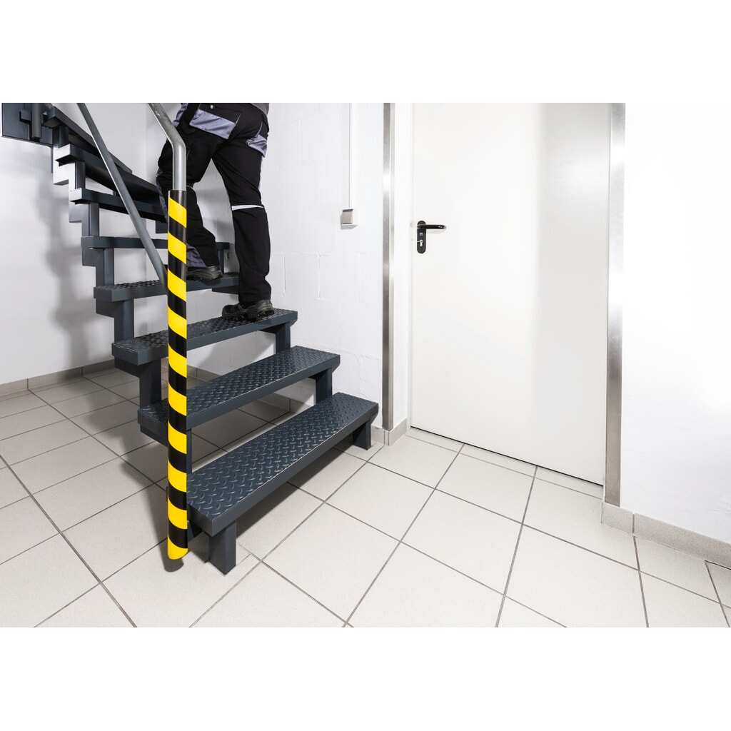 DURABLE Prallschutz für Rohre P30, halbkreisförmig, selbstklebend, 30 mm Ø, Länge 1 m Produktabbildung Nr. 6: DURABLE Prallschutz für Rohre P30, halbkreisförmig, selbstklebend, 30 mm Ø, Länge 1 m