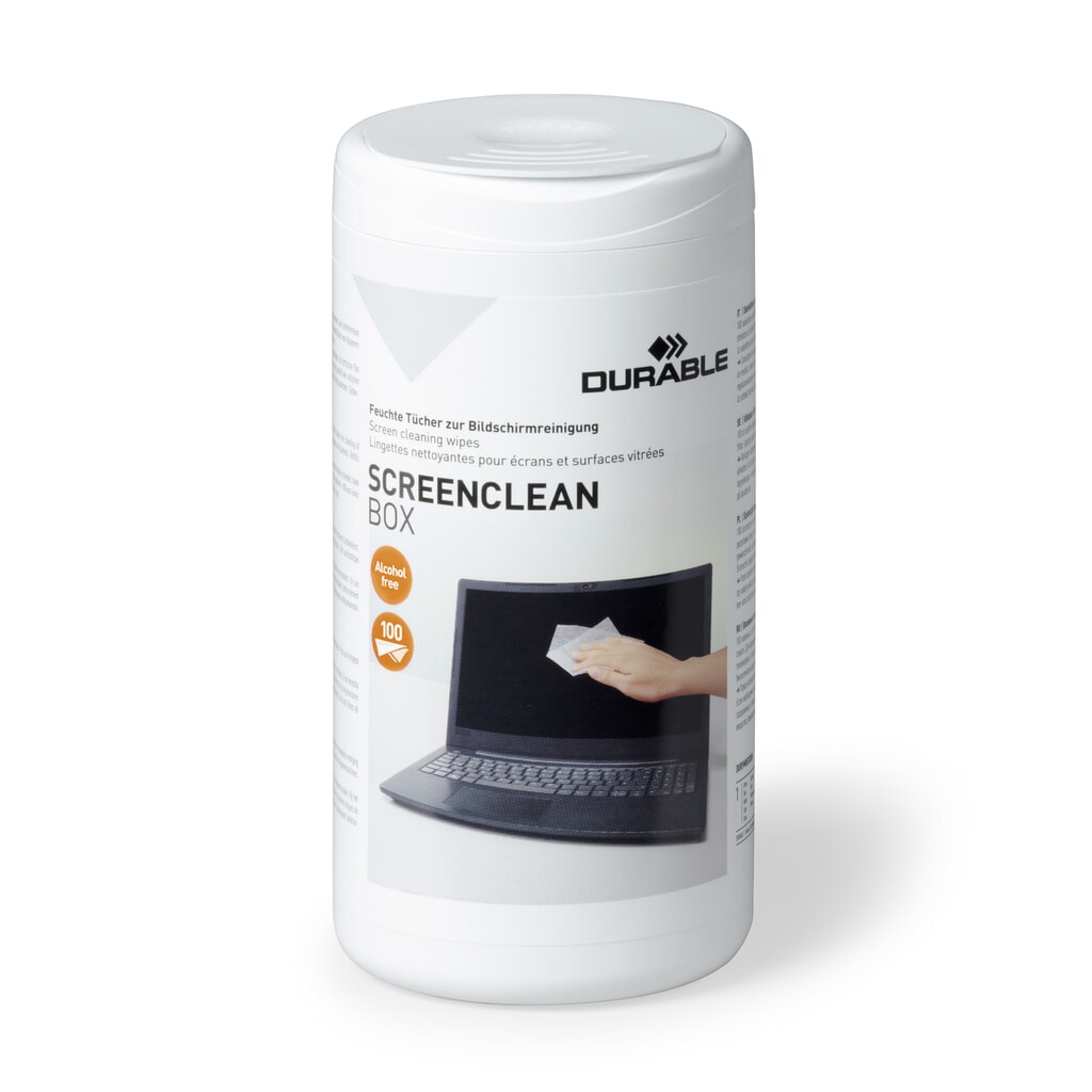 DURABLE SCREENCLEAN BOX 24er SET Produktabbildung: DURABLE SCREENCLEAN BOX 24er SET