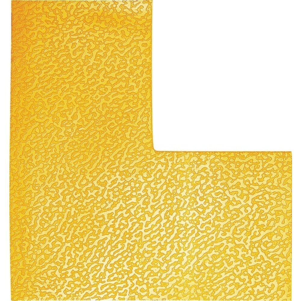 Produktabbildung: DURABLE Stellplatzmarkierung, selbstklebend signalgelb, Form L, Karton, 10 Stück