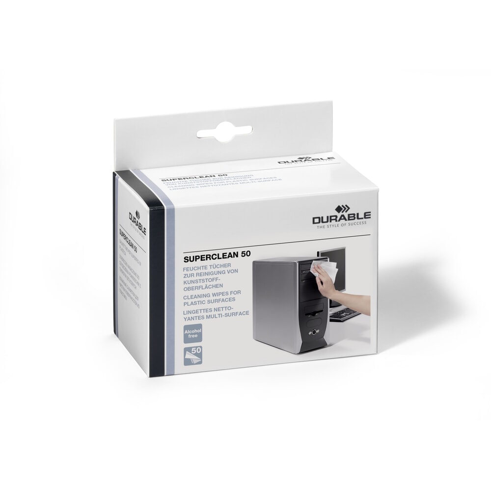 Produktabbildung: DURABLE SUPERCLEAN 50 1000er SET