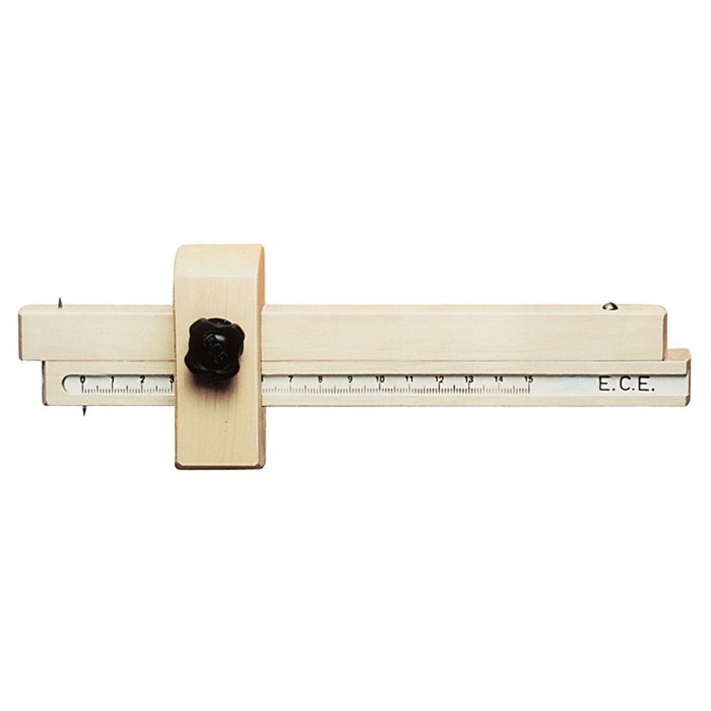 Produktabbildung: ECE Streichmass L.150mm Weissbuche