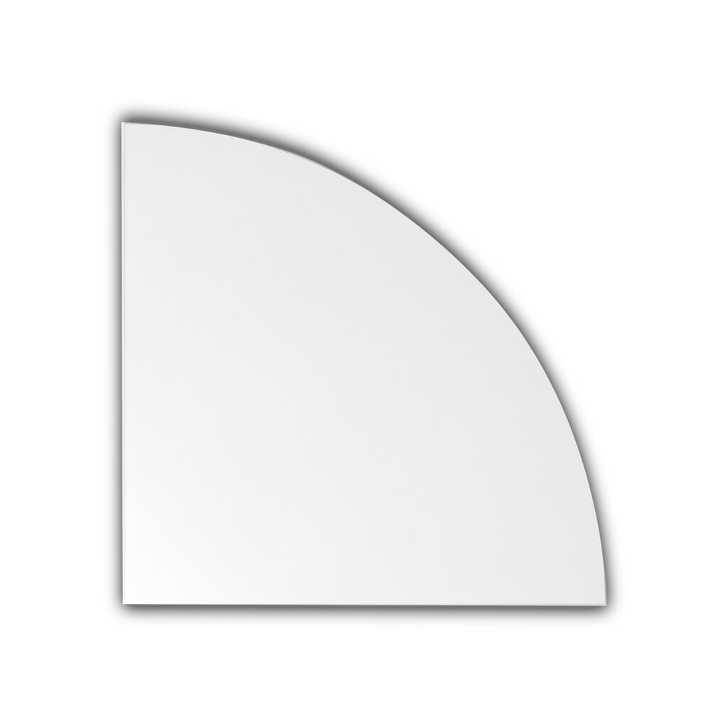 Produktabbildung: Eckwinkel Akzent, 4-Fuss Gestell, BxT 800 x 800 mm, Ahorn