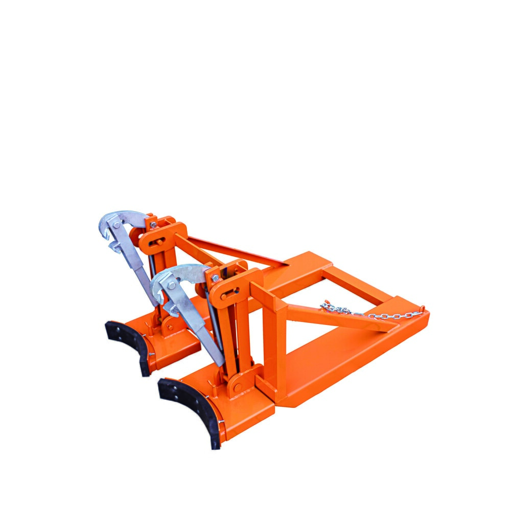 Produktabbildung Nr. 1: Eichinger® Fasslifter für Stahl- und Kunststoff-Fässer, 2 x Fässer, reinorange