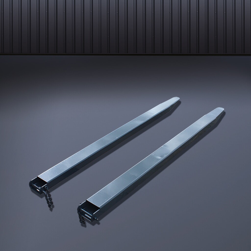 Eichinger® Gabelverlängerung geschl. 1600x80x40, Spitze im Curved Design, Sicherung unverlierbar, anthrazitgrau Produktabbildung: Eichinger® Gabelverlängerung geschl. 1600x80x40, Spitze im Curved Design, Sicherung unverlierbar, anthrazitgrau