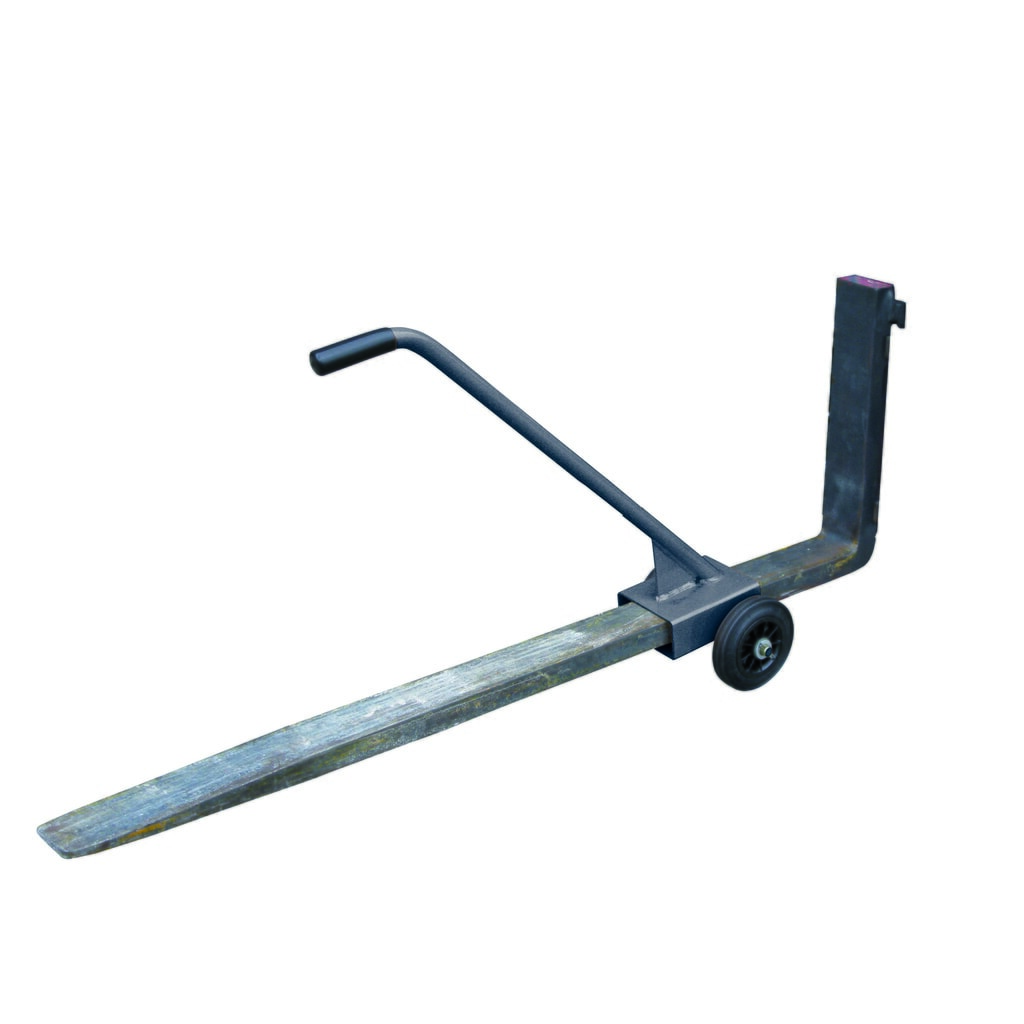 Produktabbildung: Eichinger® Gabelzinken-Heber für das mühelose Tauschen von Gabelzinken, max. Zinken 125x65 mm, anthrazitgrau