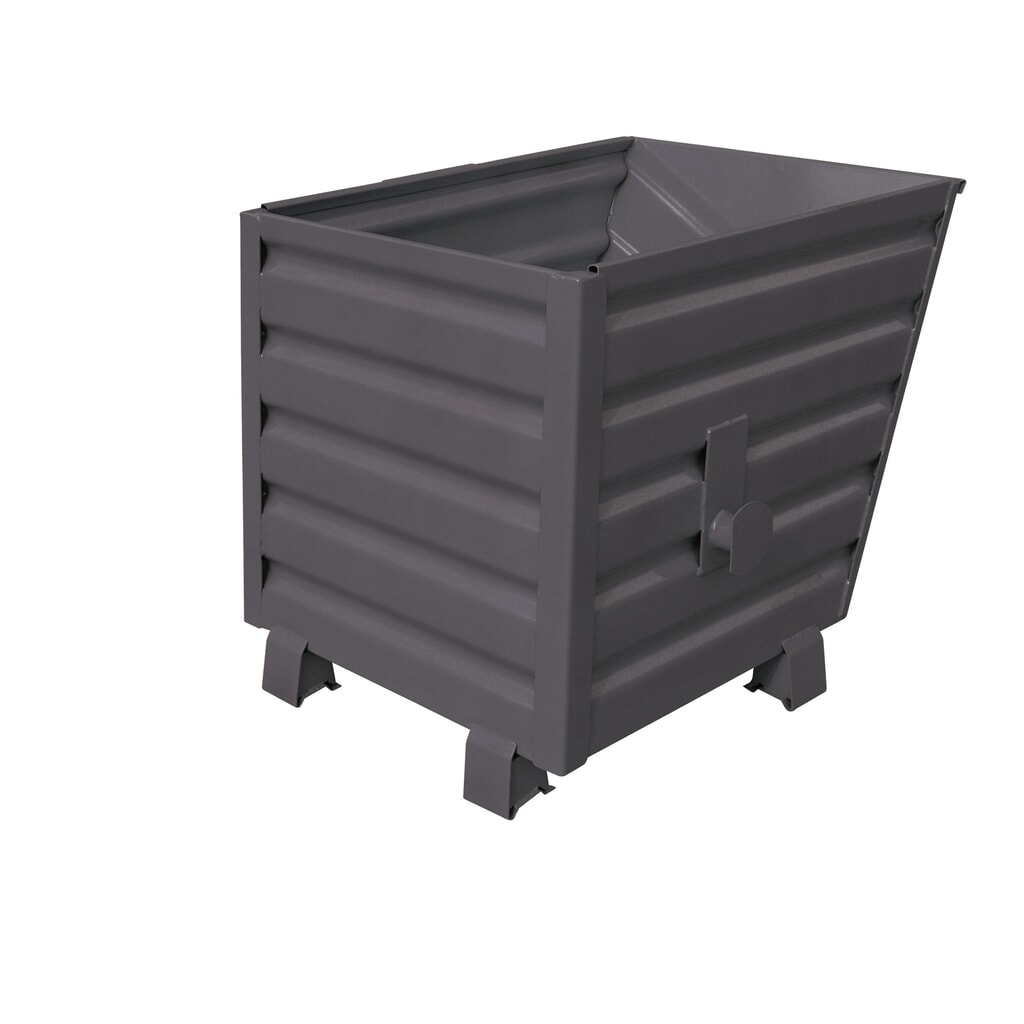 Eichinger® Stapelkipper, 1500 kg, 700 Liter, anthrazitgrau Produktabbildung: Eichinger® Stapelkipper, 1500 kg, 700 Liter, anthrazitgrau