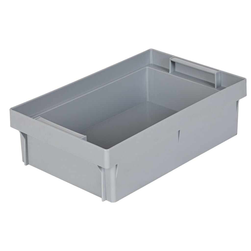 Einsatzkästen für Euro-Stapelbehälter Premium, BxT 280 x 178 mm Produktabbildung: Einsatzkästen für Euro-Stapelbehälter Premium, BxT 280 x 178 mm