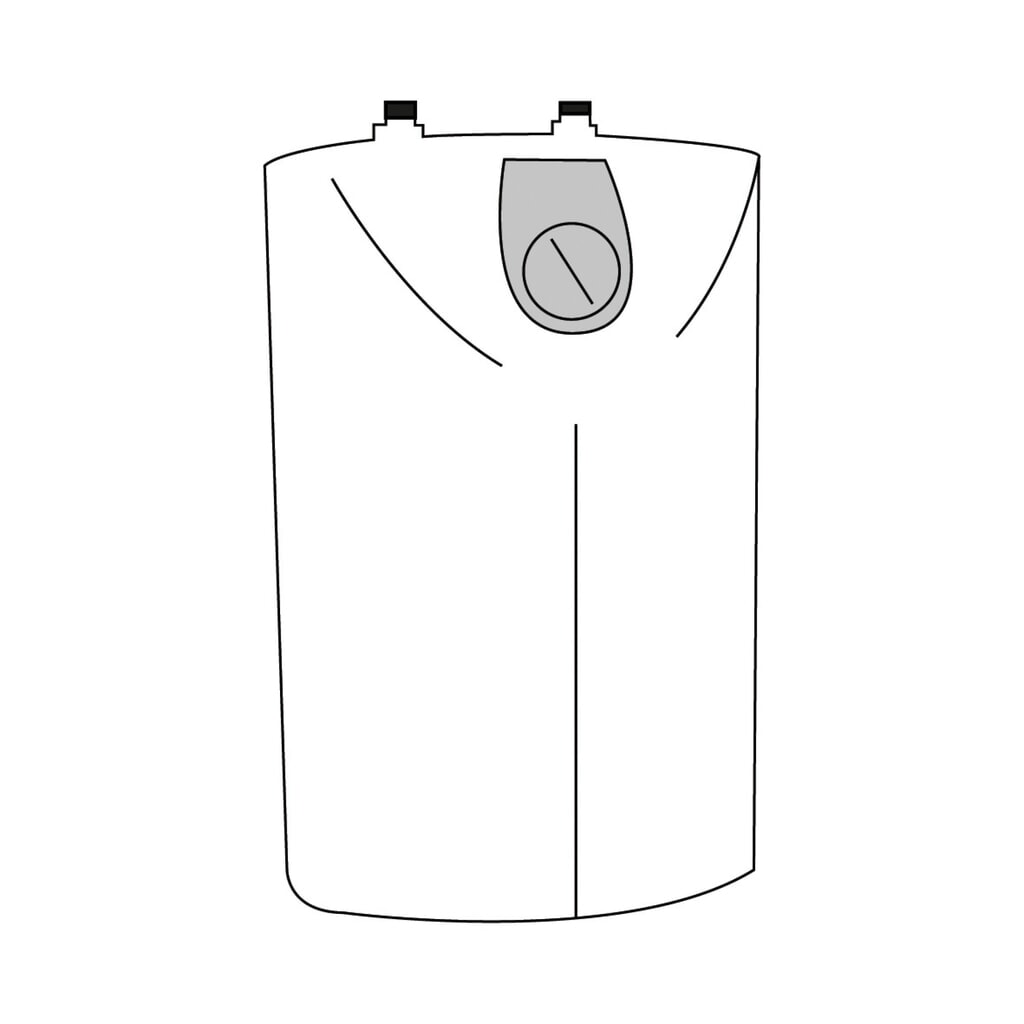 Produktabbildung Nr. 2: Elektro-Untertischspeicher, 5 Liter für FLADAFI® Toilettenbox