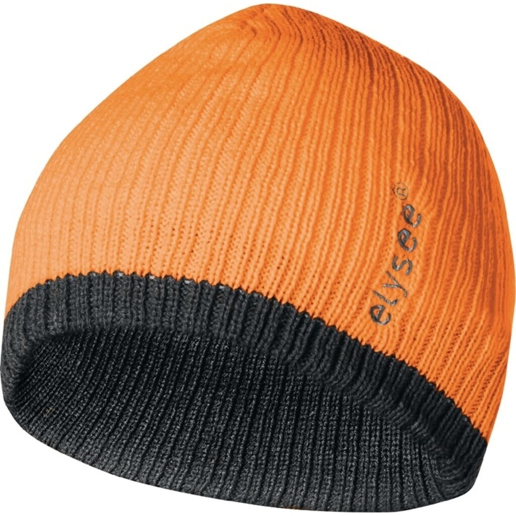 Produktabbildung: ELYSEE Strickmütze Georg univ.orange/grau