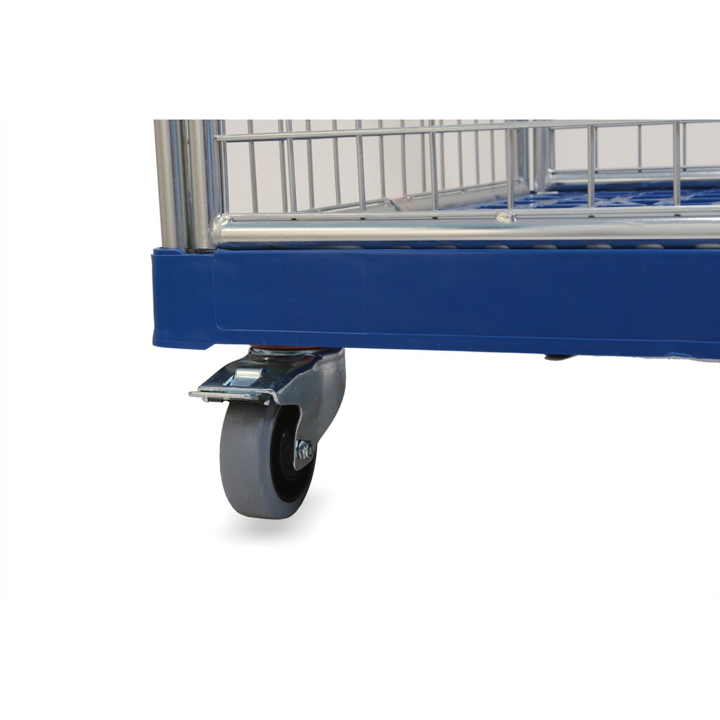 Entsorgungs-Rollcontainer, Höhe 1.200 mm, Polypropylen-Bereifung Produktabbildung Nr. 3: Entsorgungs-Rollcontainer, Höhe 1.200 mm, Polypropylen-Bereifung