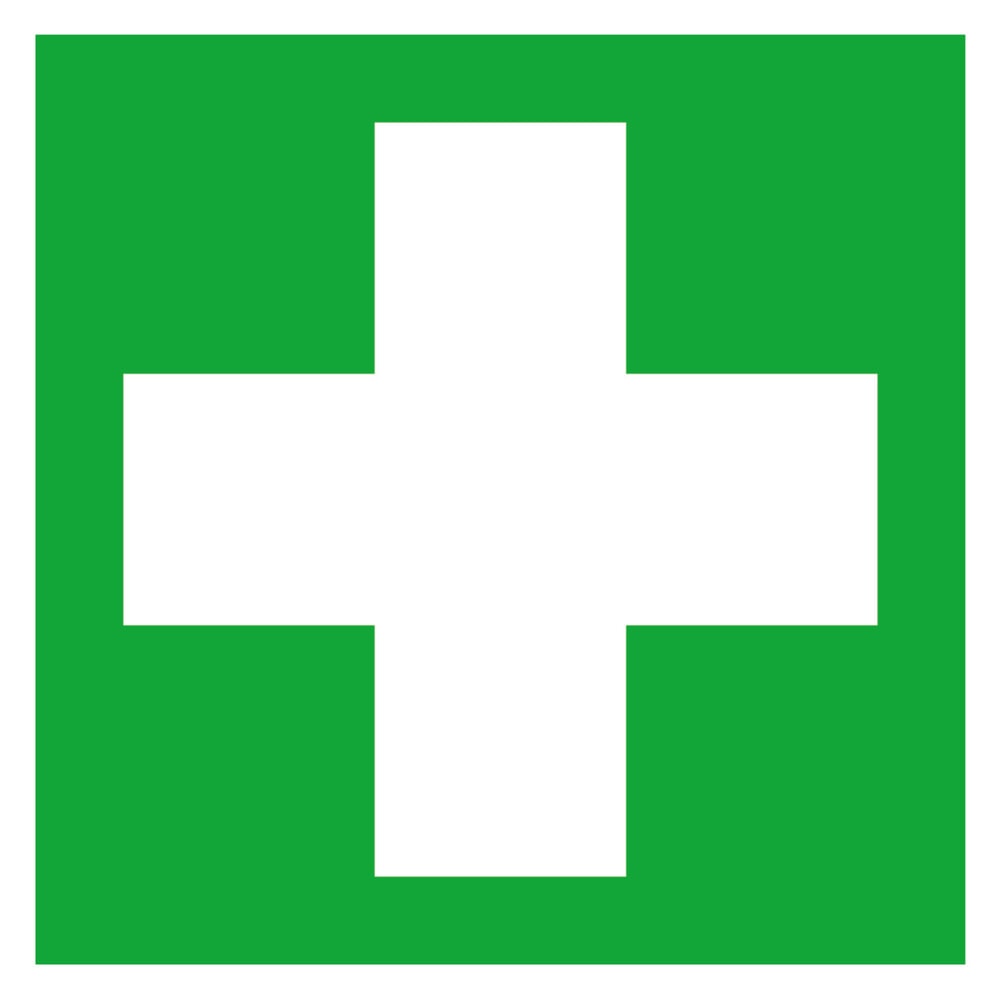Produktabbildung: SafetyMarking® Erste Hilfe, HxB 150 x 150 mm, Folie HI
