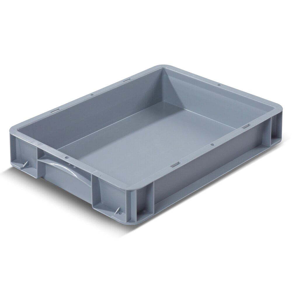 Produktabbildung: Alpha Eurobox aus PP mit geschlossenen Wänden, 6,4 Liter, HxBxT 70 x 400 x 300 mm