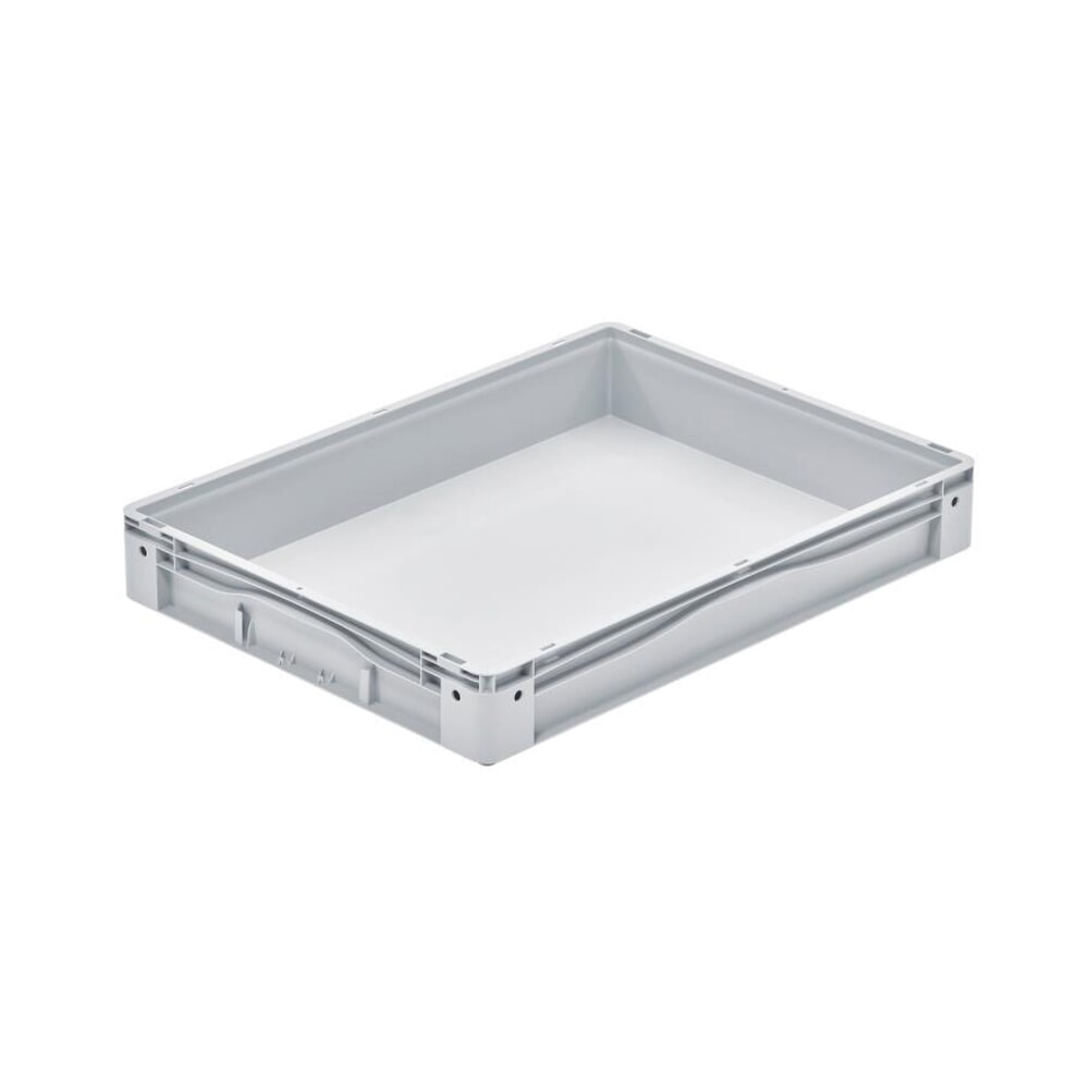 Produktabbildung: Alpha Eurobox aus PP mit geschlossenen Wänden, HxBxT 120 x 600 x 800 mm