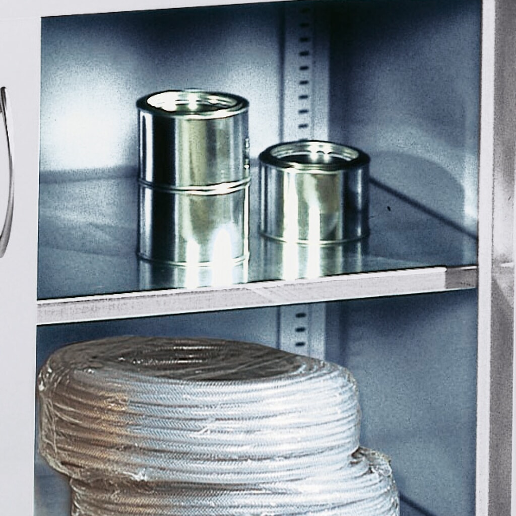 Fachboden für C+P Schwerlast-Schiebetürenschrank, BxT 1.600 x 500 mm Produktabbildung: Fachboden für C+P Schwerlast-Schiebetürenschrank, BxT 1.600 x 500 mm