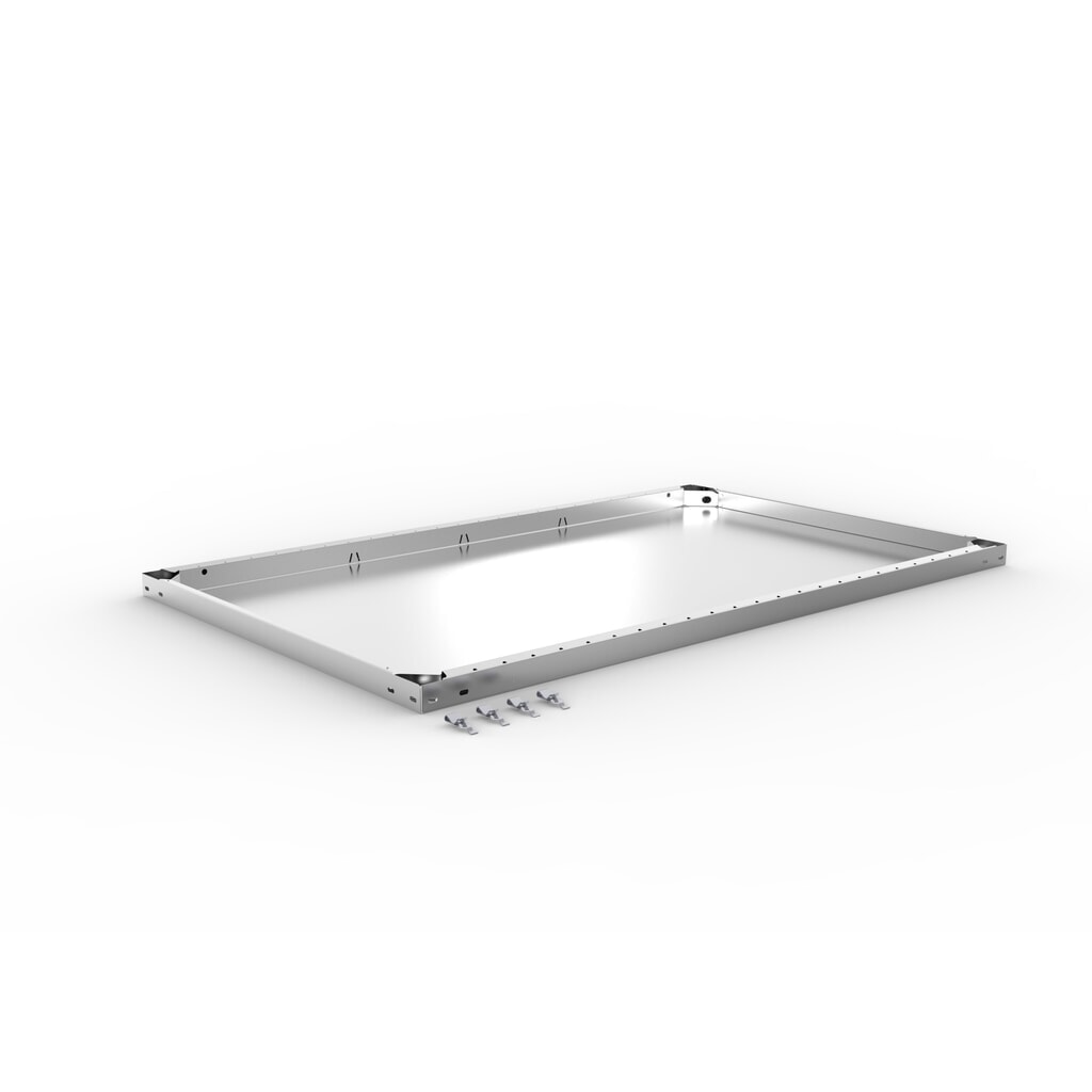 Fachboden für META Fachbodenregal Stecksystem, FL 230 kg, verzinkt, BxT 1.300 x 800 mm Produktabbildung Nr. 2: Fachboden für META Fachbodenregal Stecksystem, FL 230 kg, verzinkt, BxT 1.300 x 800 mm